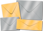Metallic Finish Envelopes