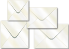 Oyster Pearlescent Envelopes