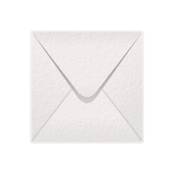 155x155mm White Hammer Texture Envelopes