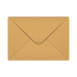 133 x 184mm (5'' x 7'') Ribbed Kraft Envelopes