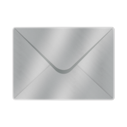 133x184 Metallic Silver Envelopes
