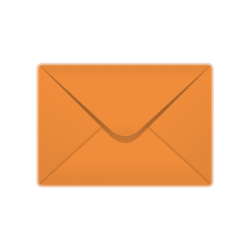 C6 Spectrum Range Orange Envelopes
