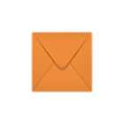 130x130mm Spectrum Range Orange Envelopes