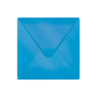155x155mm Spectrum Range Kingfisher Blue Envelopes